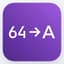 Yo! Base64 Decode logo